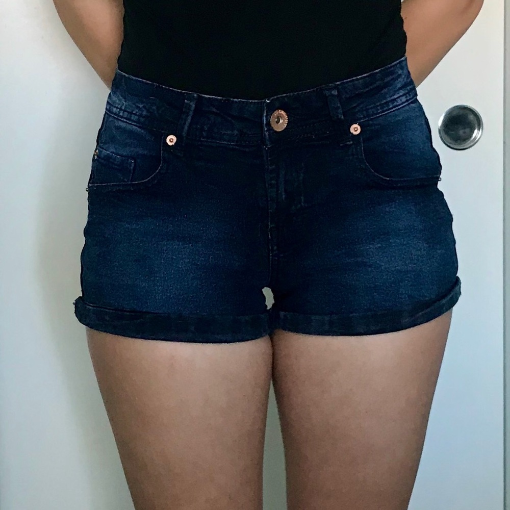 Dark Blue Shorts